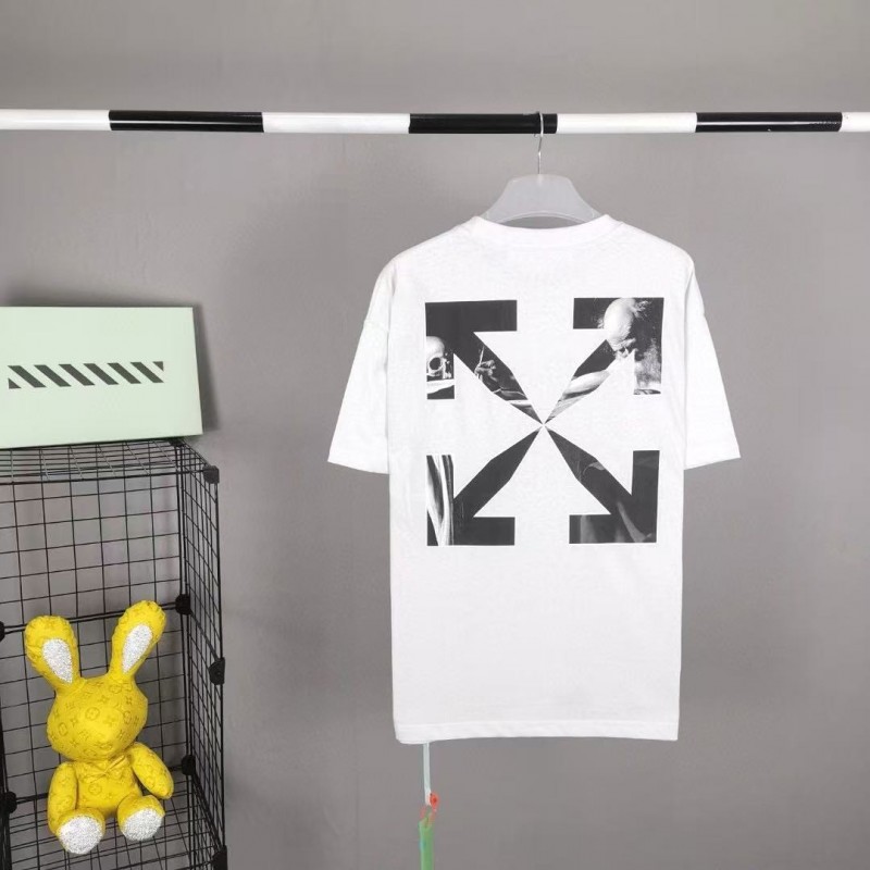 off white Caravaggio classic cotton T-shirt