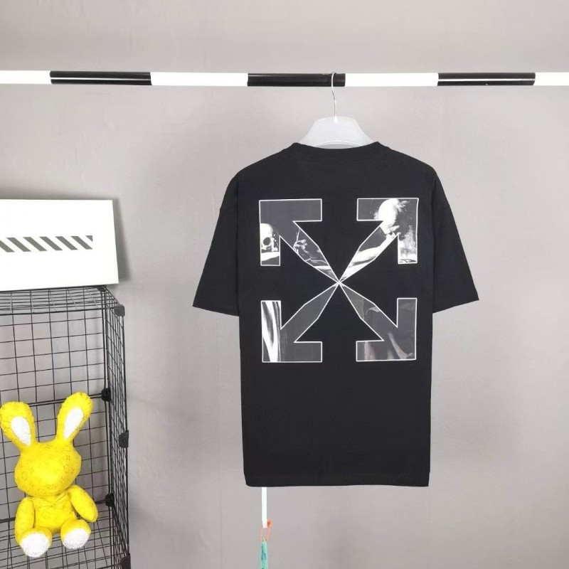 off white Caravaggio classic cotton T-shirt