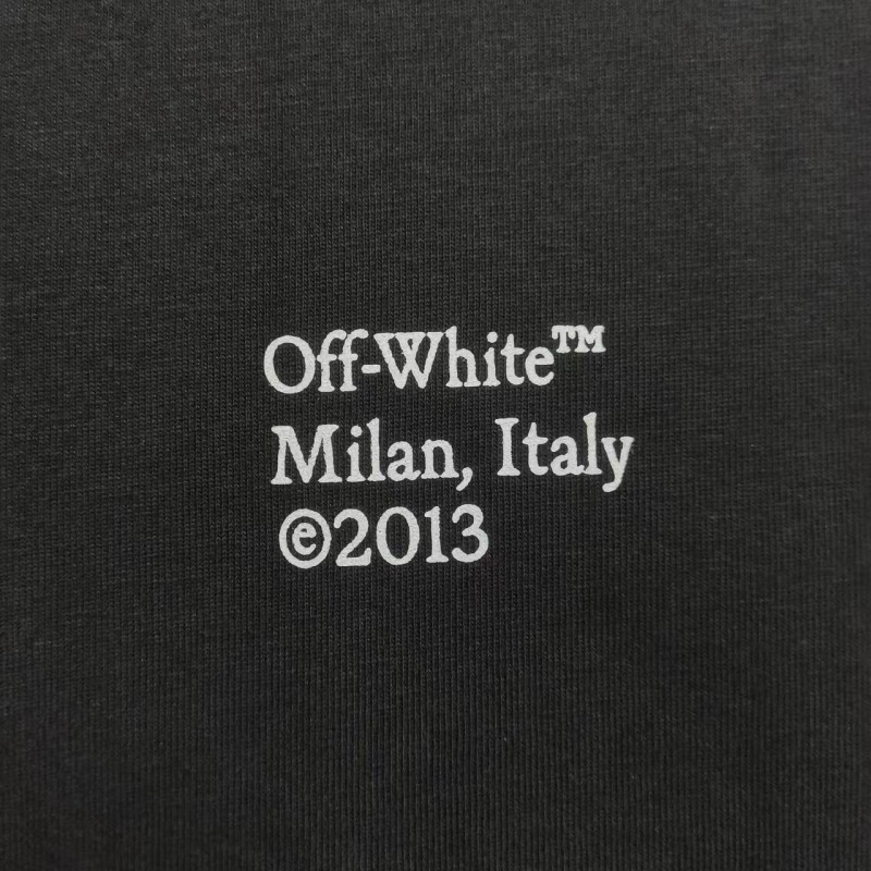 off white Caravaggio classic cotton T-shirt