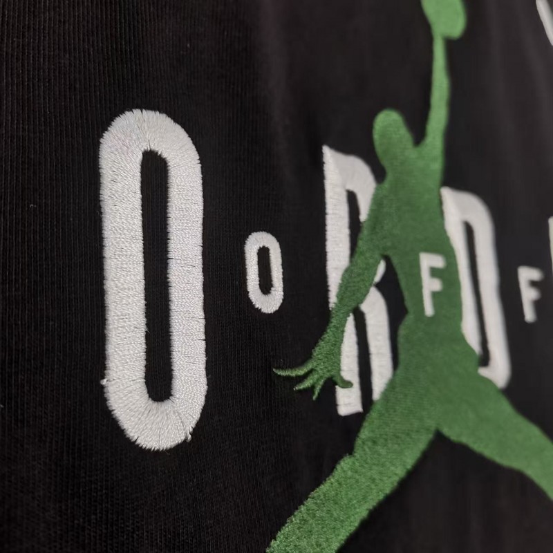 off white 2025ss top Jordan joint ow embroidery