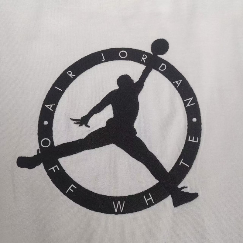 off white 2025ss top Jordan joint ow embroidery