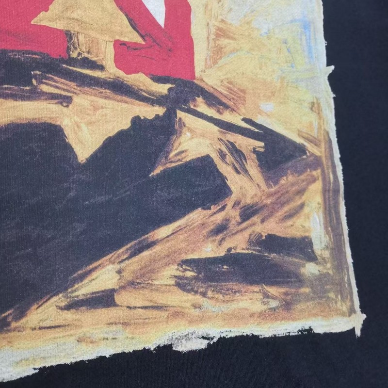 off white new summer 3D graffiti fantasy color