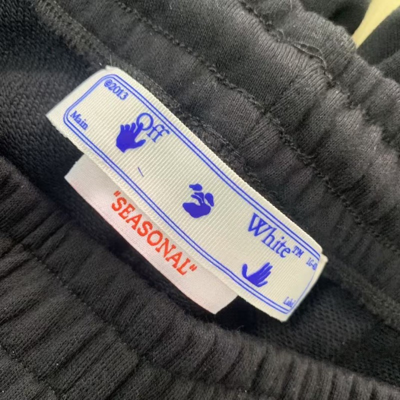 Off White 2025 new 3D graffiti shorts