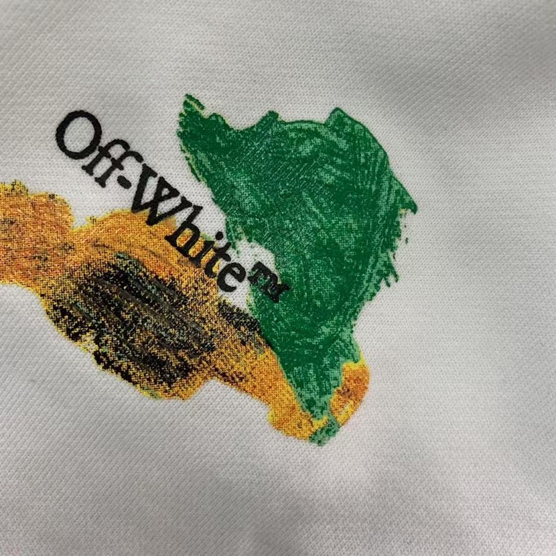 Off White 2025 new 3D graffiti shorts