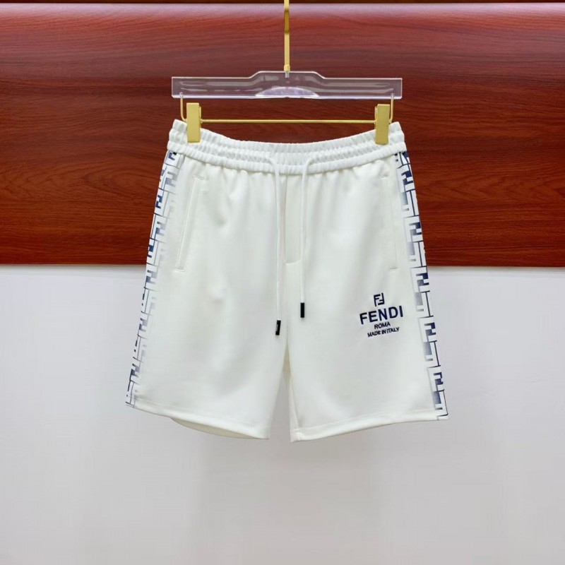 F**di 2025 new logo printed cotton shorts