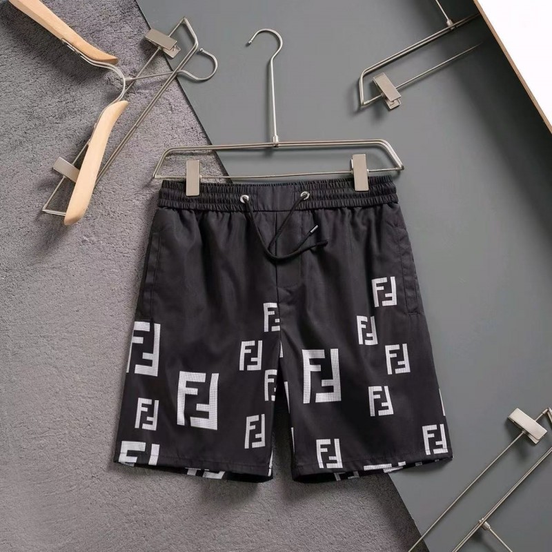 F**di 2025ss summer new beach pants quick-drying fabric