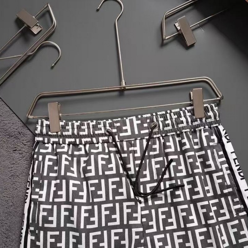 F**di 2025ss summer new beach pants quick-drying fabric