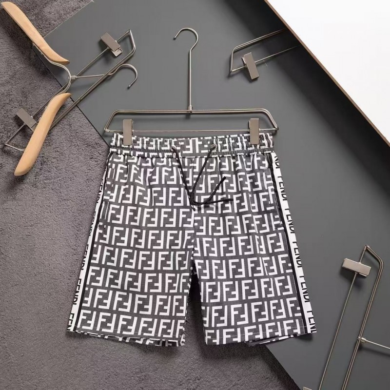 F**di 2025ss summer new beach pants quick-drying fabric