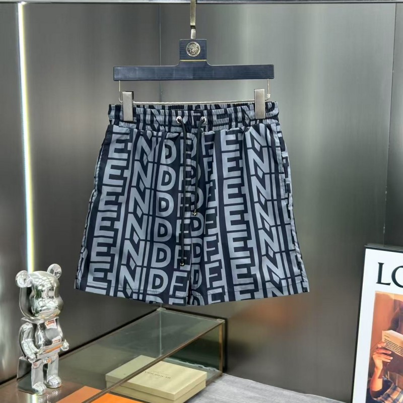 F**di 2025ss summer new beach pants quick-drying fabric