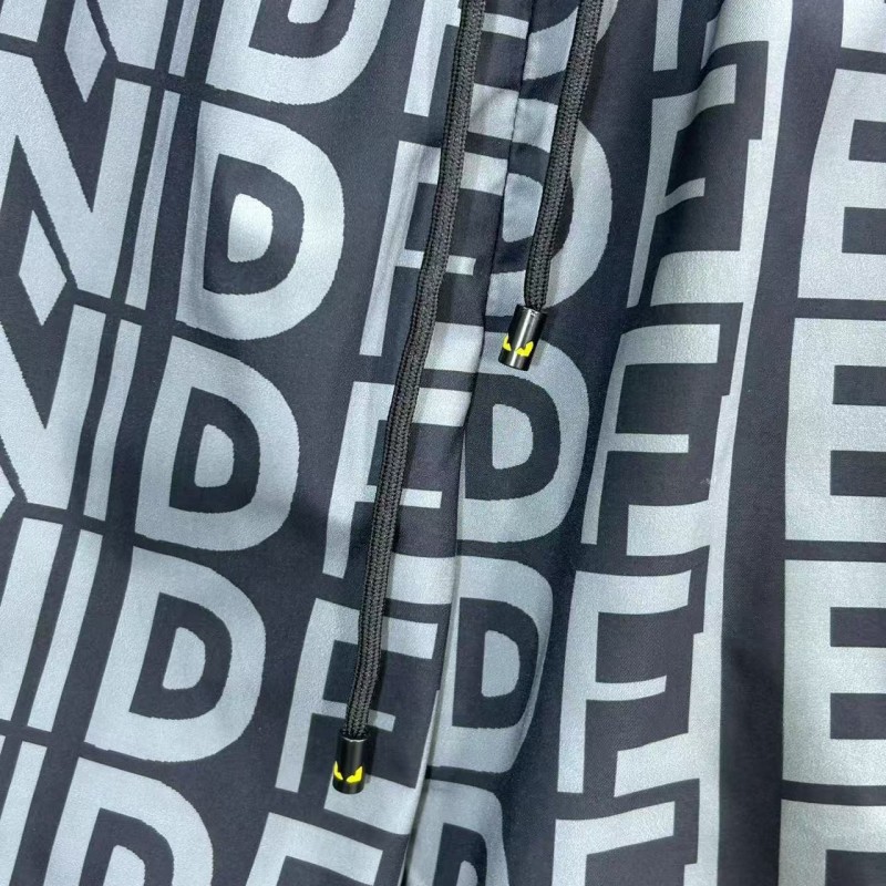 F**di 2025ss summer new beach pants quick-drying fabric