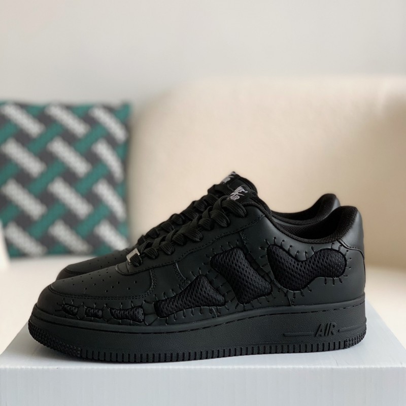 Nike Remake AF1 Skeleton Customized Shoe