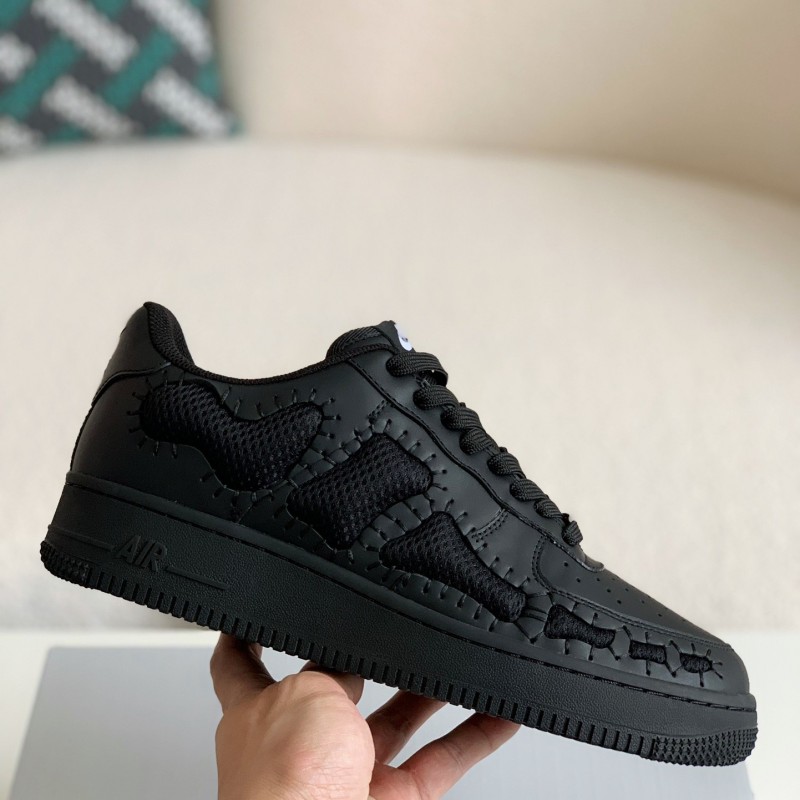 Nike Remake AF1 Skeleton Customized Shoe