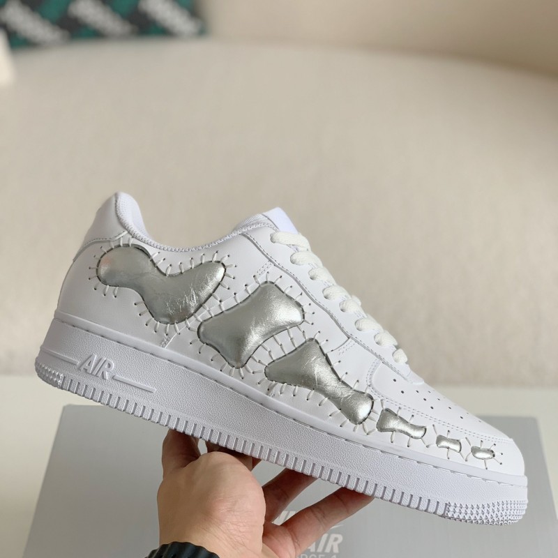 Nike Remake AF1 Skeleton Customized Shoe