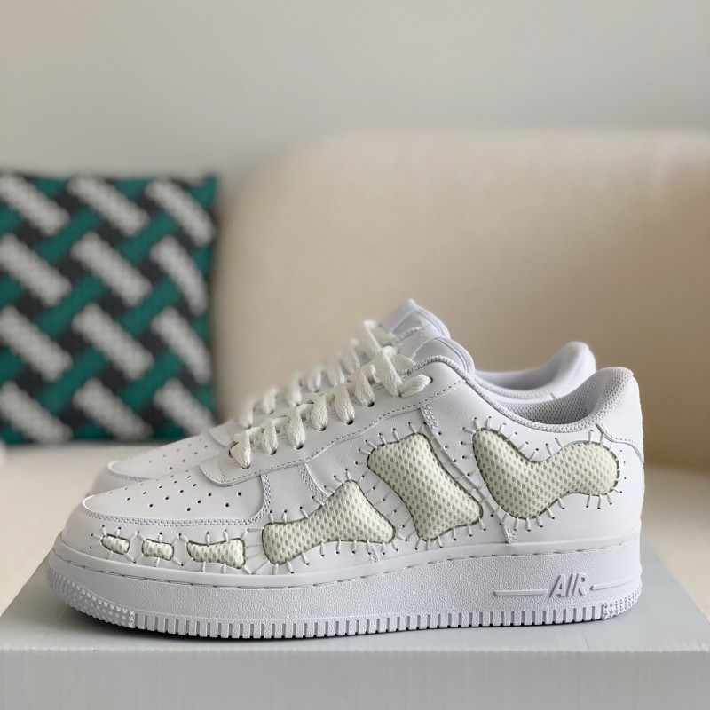 Nike Remake AF1 Skeleton Customized Shoe
