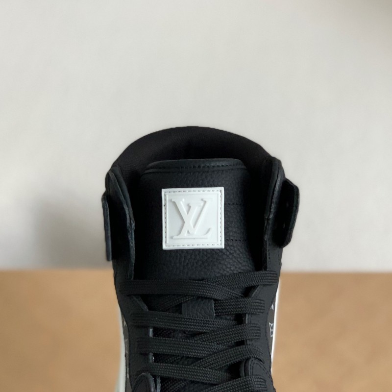 L0*is V*t0n x Nike Air Jorda 1 High AJ1 Sneakers