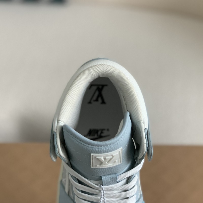 L0*is V*t0n x Nike Air Jorda 1 High AJ1 Sneakers