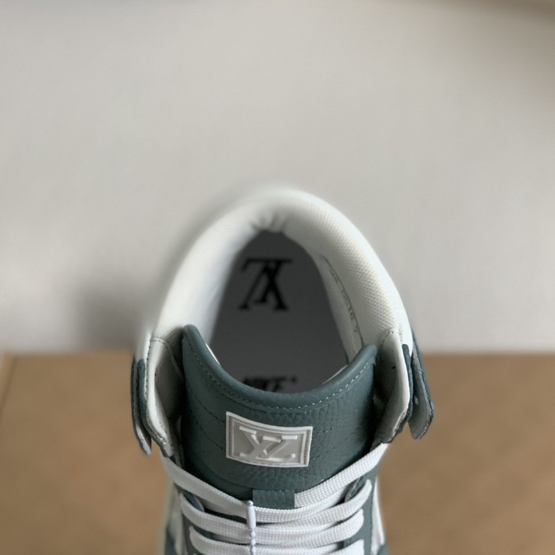 L0*is V*t0n x Nike Air Jorda 1 High AJ1 Sneakers