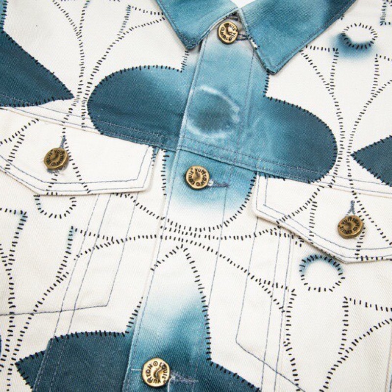 L0*is V*t0n L0*is V*t0n LV 2022 catwalk denim jacket