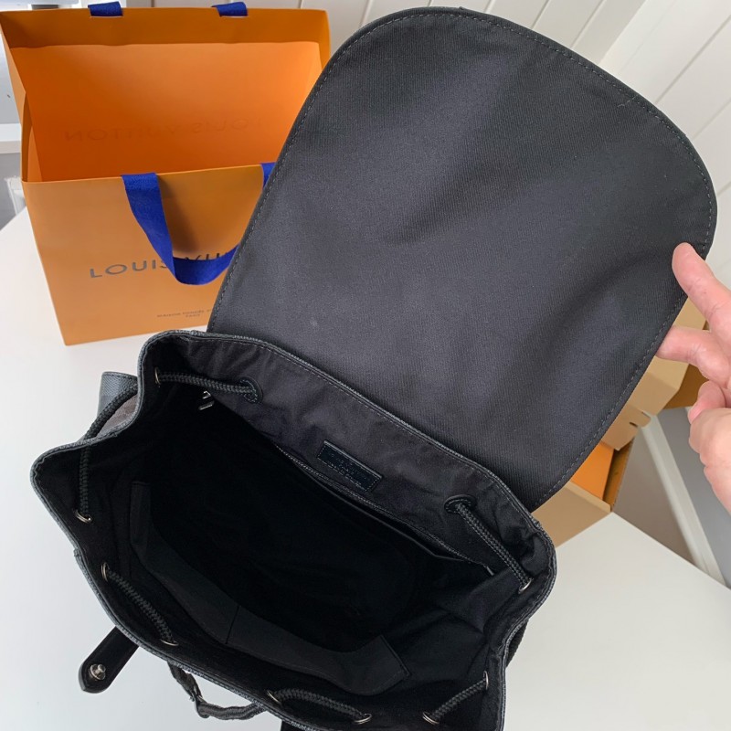 L0*is V*t0n CHRISTOPHER Backpack N41379 Top Quality Size: 38 * 44 * 21cm