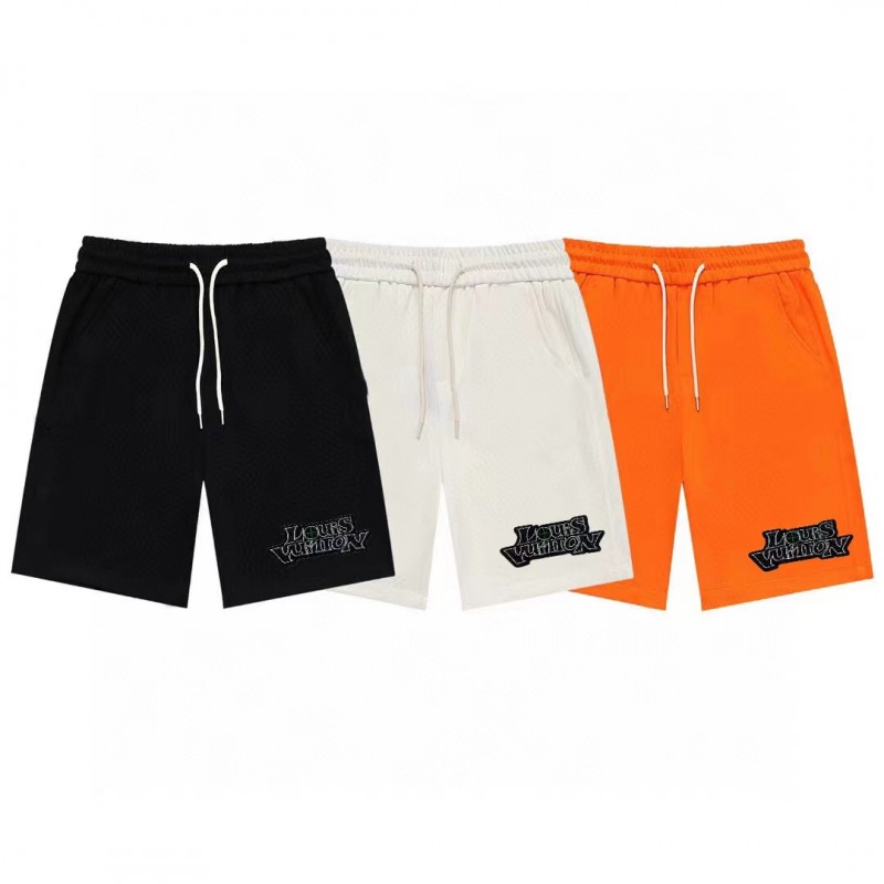 LV 23SS men's new pocket accessories casual knitted shorts