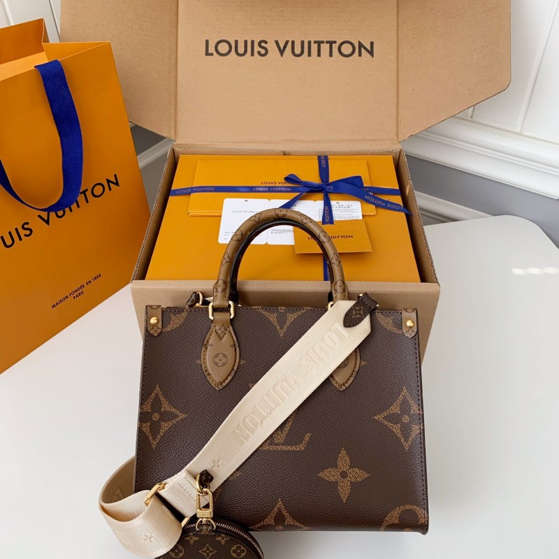 L0*is V*t0n Borsa OnTheGo PM M46373，Size：25*19*11.5cm