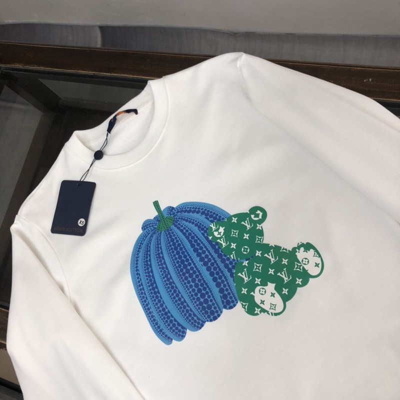 L0*is V*t0n 2023 new autumn and winter couples style round neck sweatshirt