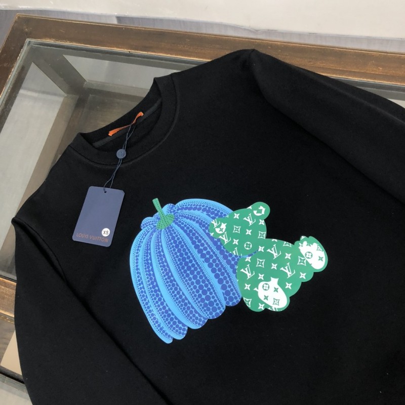 L0*is V*t0n 2023 new autumn and winter couples style round neck sweatshirt