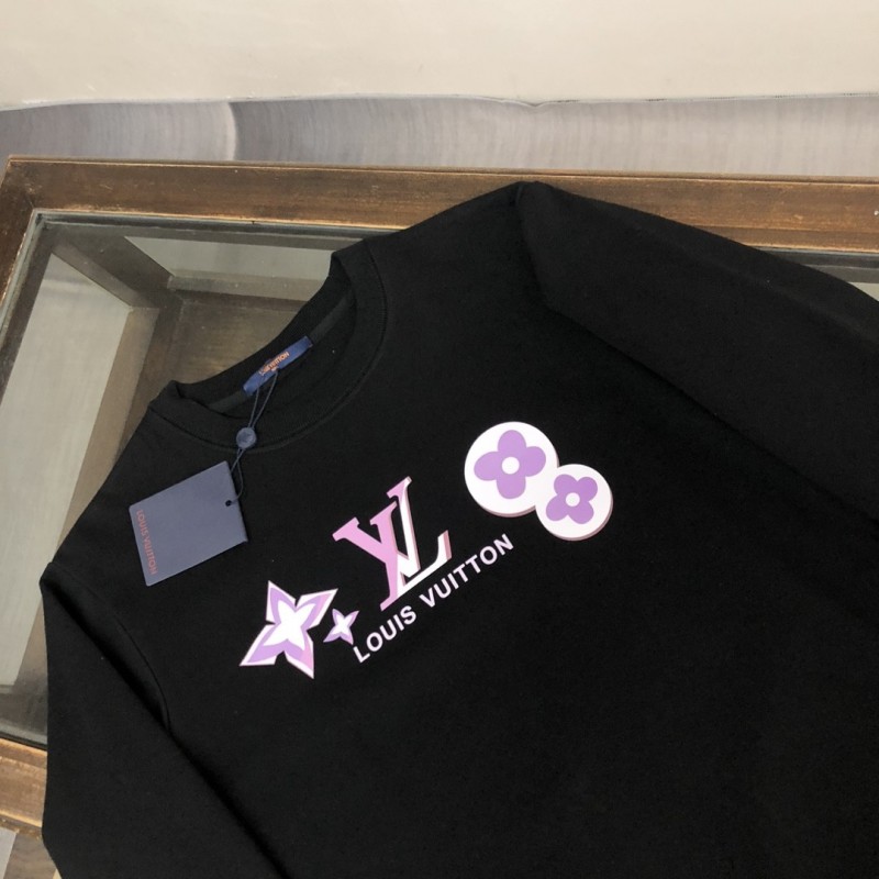 L0*is V*t0n 2023 new autumn and winter couples style round neck sweatshirt