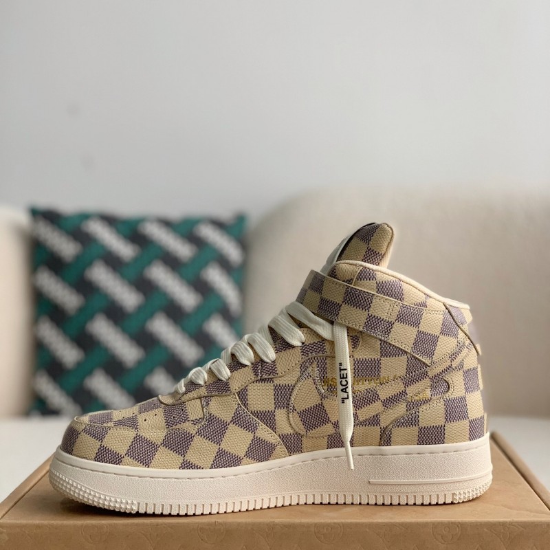 L0*is V*t0n X NIKE AIR FORCE 1 high Sneaker