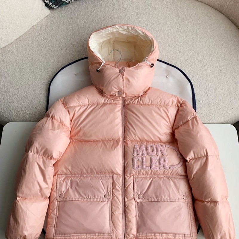 Moncler Thick down jacket for women-pink