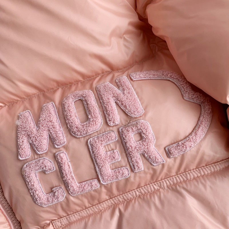 Moncler Thick down jacket for women-pink