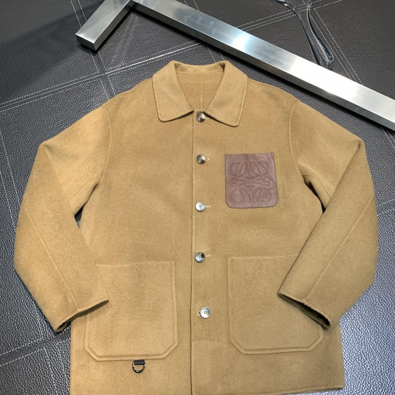 D*0r men's lambswool coat