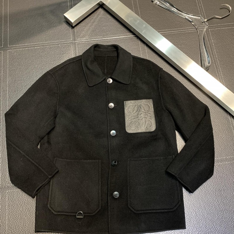 D*0r men's lambswool coat
