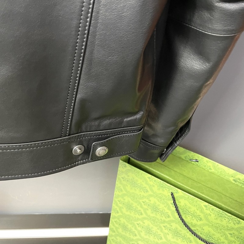 Tom Ford 23 Paris Fashion Week Leather Jackets