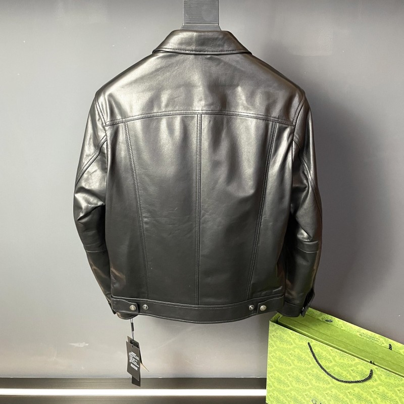 Tom Ford 23 Paris Fashion Week Leather Jackets
