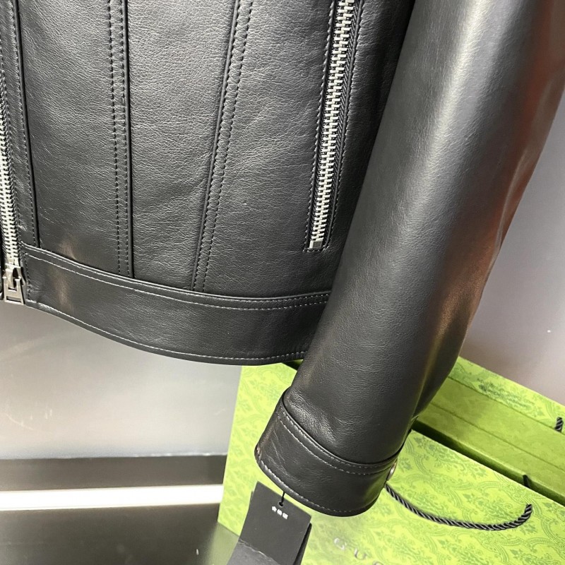 Tom Ford 23 Paris Fashion Week Leather Jackets