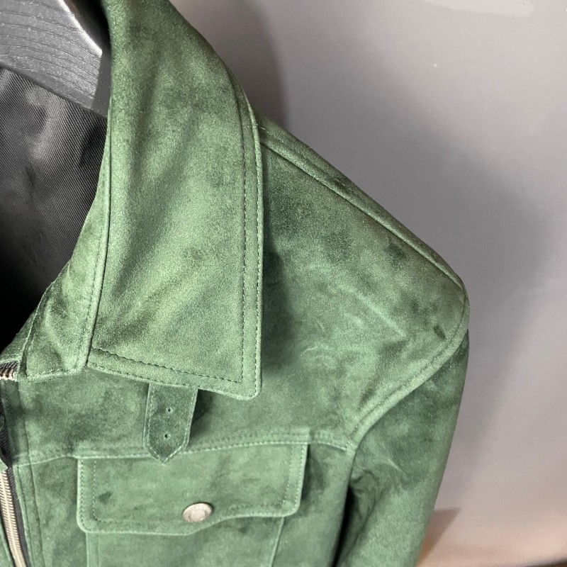 Tom Ford 23 Paris Fashion Week Leather Jackets