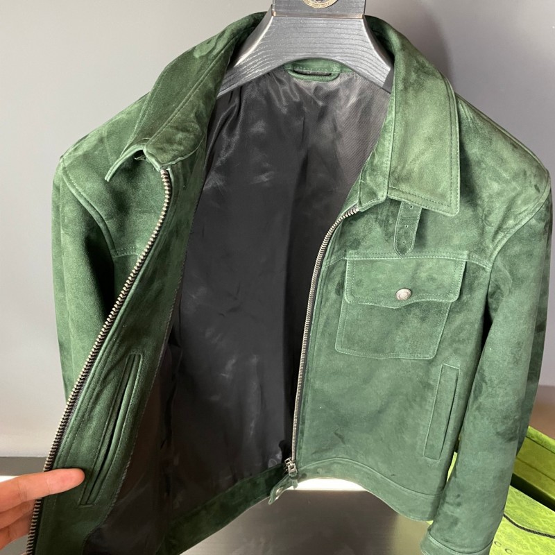 Tom Ford 23 Paris Fashion Week Leather Jackets