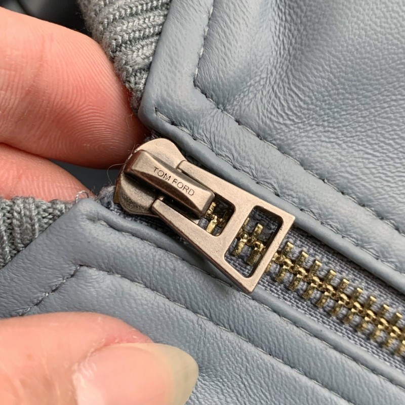 Tom Ford Sheepskin baseball jacket