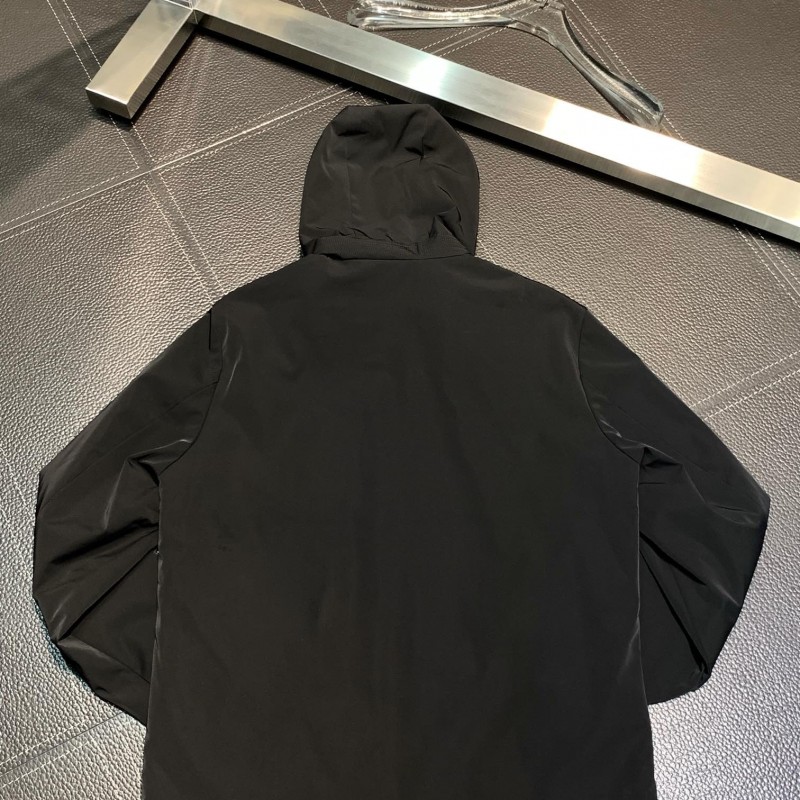 Zegna Casual hooded windbreaker