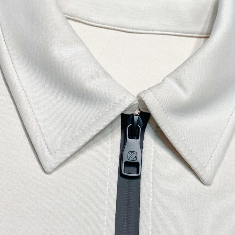 Zegna lapel casual sweatshirt