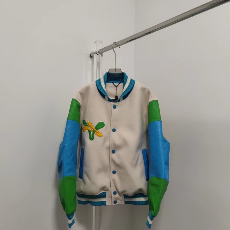 L0*is V*t0n Early spring show baseball jacket