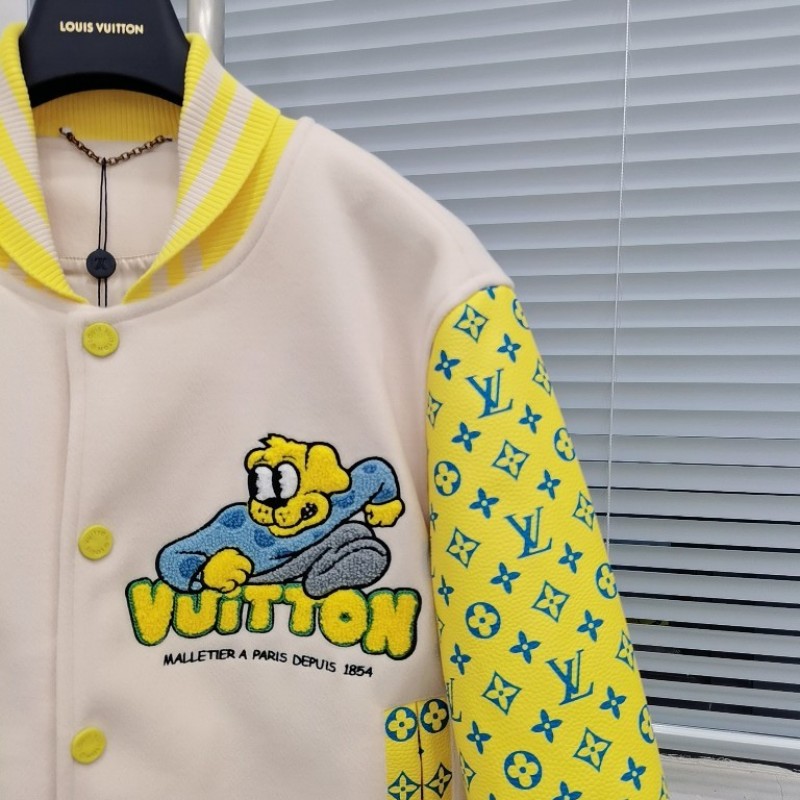L0*is V*t0n MONOGRAM PLAYGROUND Baseball Tunic Jacket