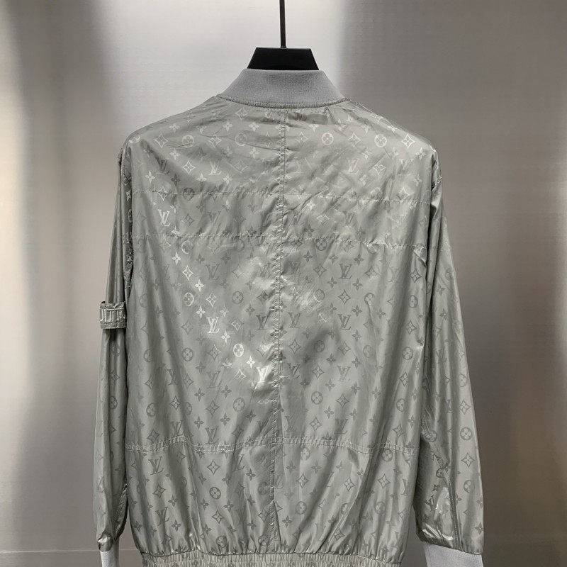 L0*is V*t0n Fully printed dark patterned floral lightweight jacket