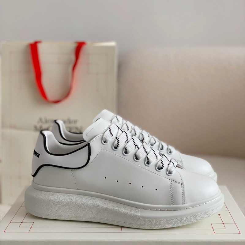 Ale*d*r M*Q*en MQ white film tail Sneakers