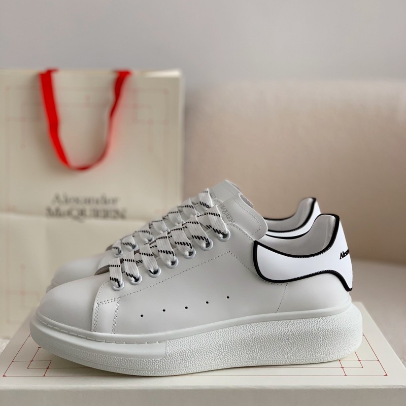 Ale*d*r M*Q*en MQ white film tail Sneakers