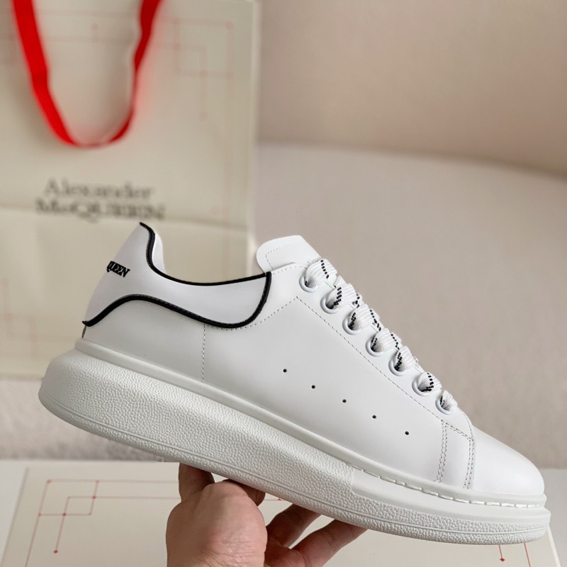 Ale*d*r M*Q*en MQ white film tail Sneakers