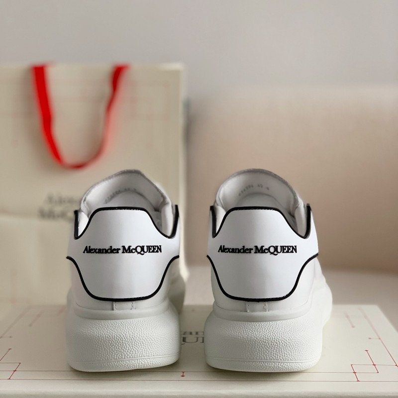 Ale*d*r M*Q*en MQ white film tail Sneakers