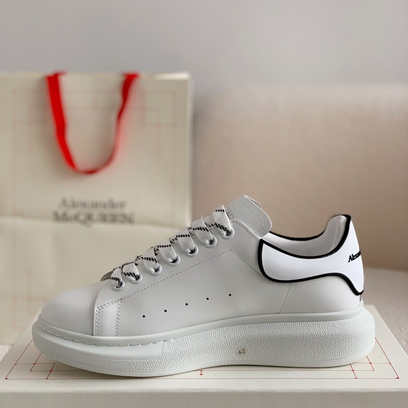 Ale*d*r M*Q*en MQ white film tail Sneakers