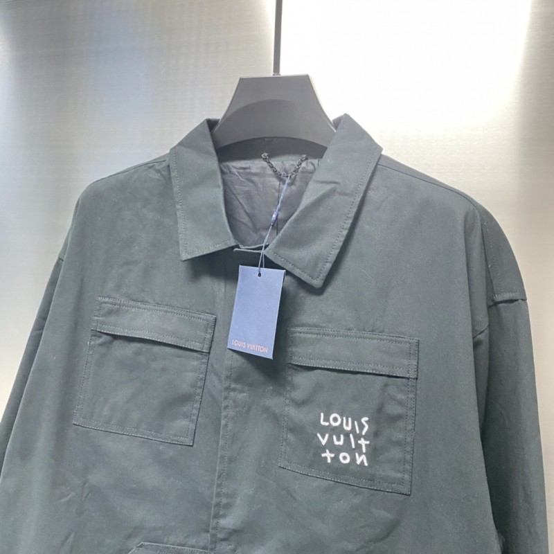 L0*is V*t0n spread technical jacket shirt